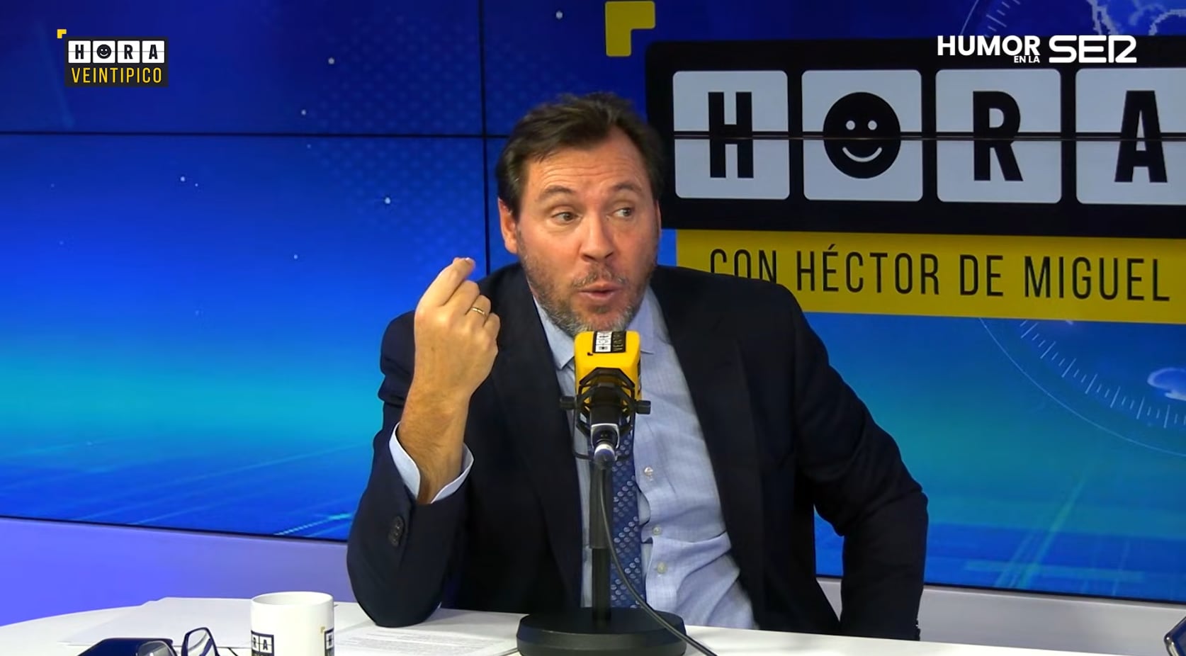 Óscar Puente en &#039;Hora Veintipico&#039;.