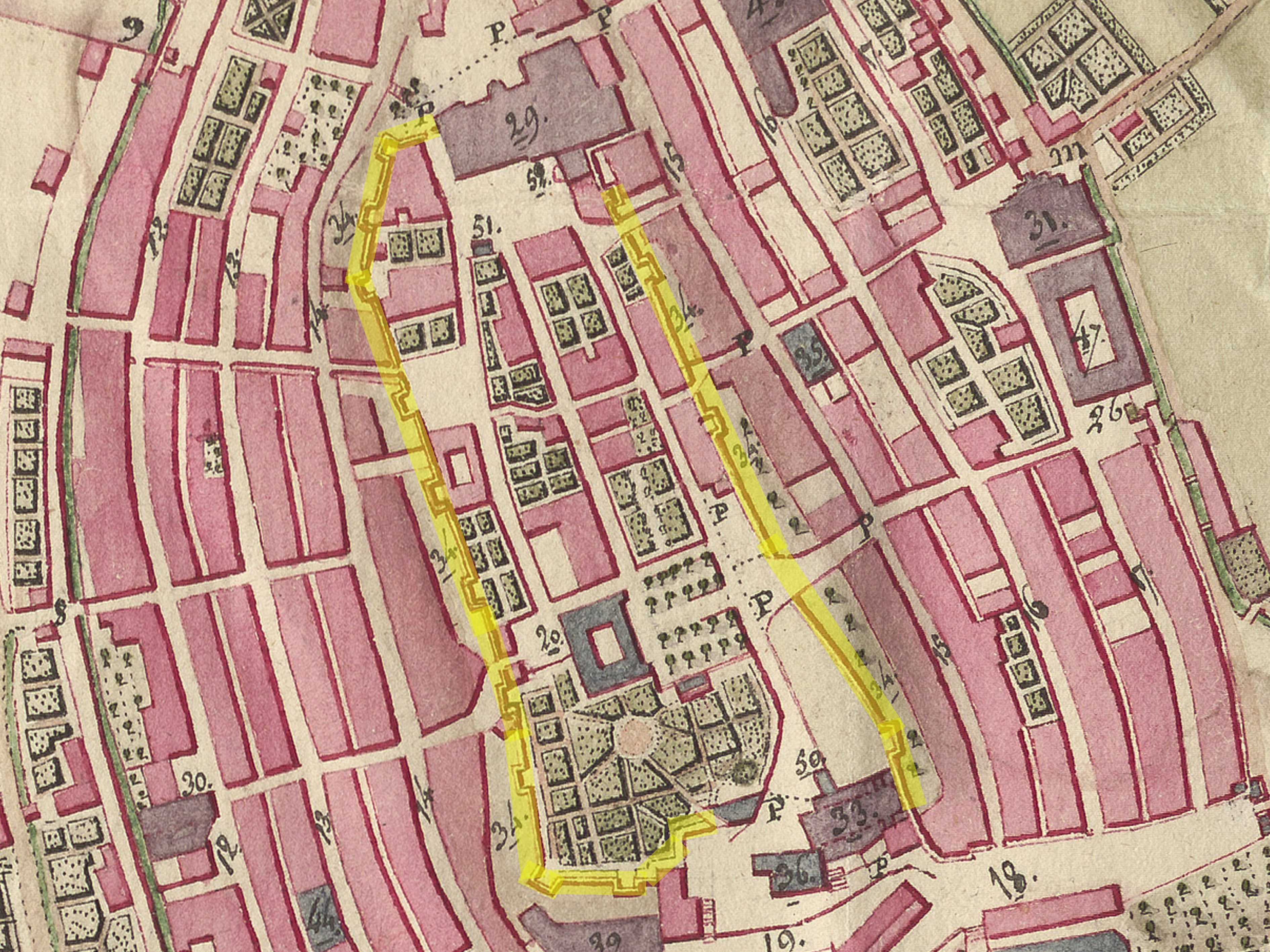 La muralla de Villa Suso completa en 1812