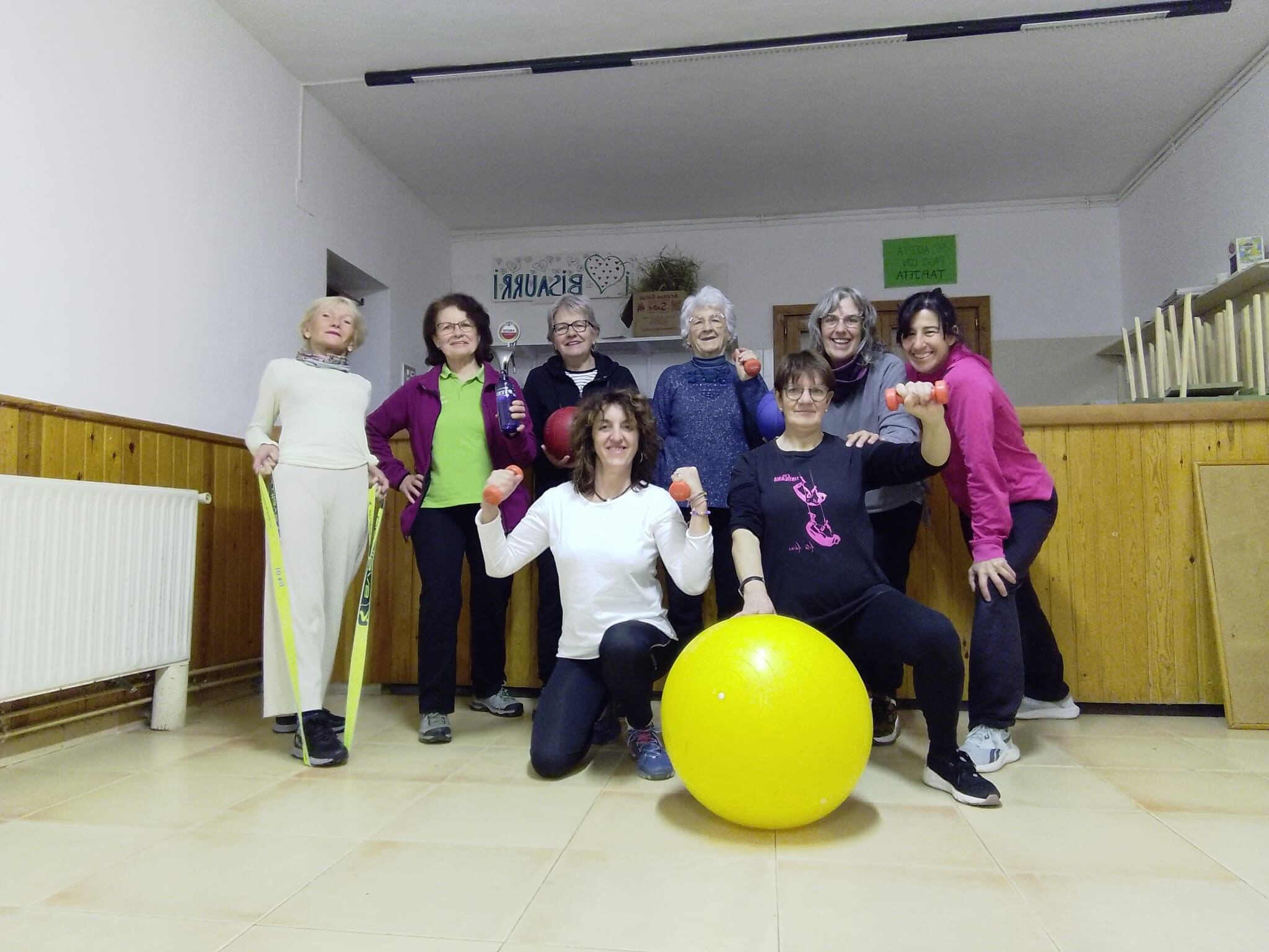 Actividad deportiva en Bisaurri