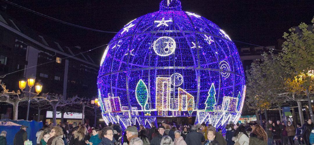 Leganés es uno de los municipios que más ha apostado por la iluminación navideña