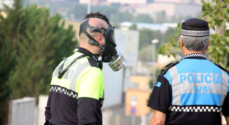 Activat el Plasecqat pel vessament d'un producte corrosiu en una empresa del polígon industrial Can Estapé de Castellbisbal