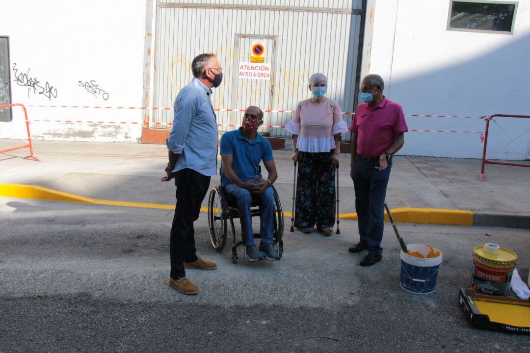 La primera intervención realizada por la brigada en la zona alta de Ponferrada