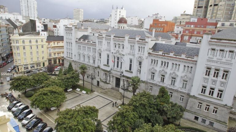 Imagen aérea del alto tribunal.