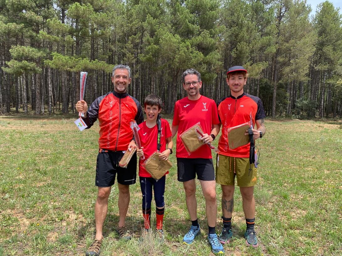 Representación del CAX Orientacio en el II Trofeo Alto Palancia