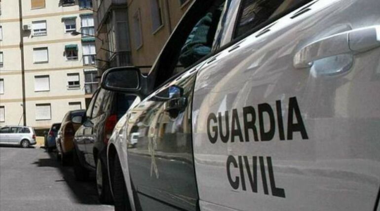 Vehículo de la Guardia Civil