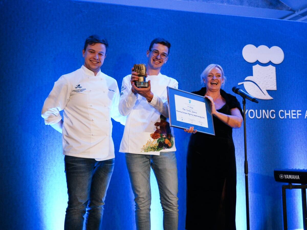 Pau Sintes aconsegueix el premi Jove Xef Europeu 2022