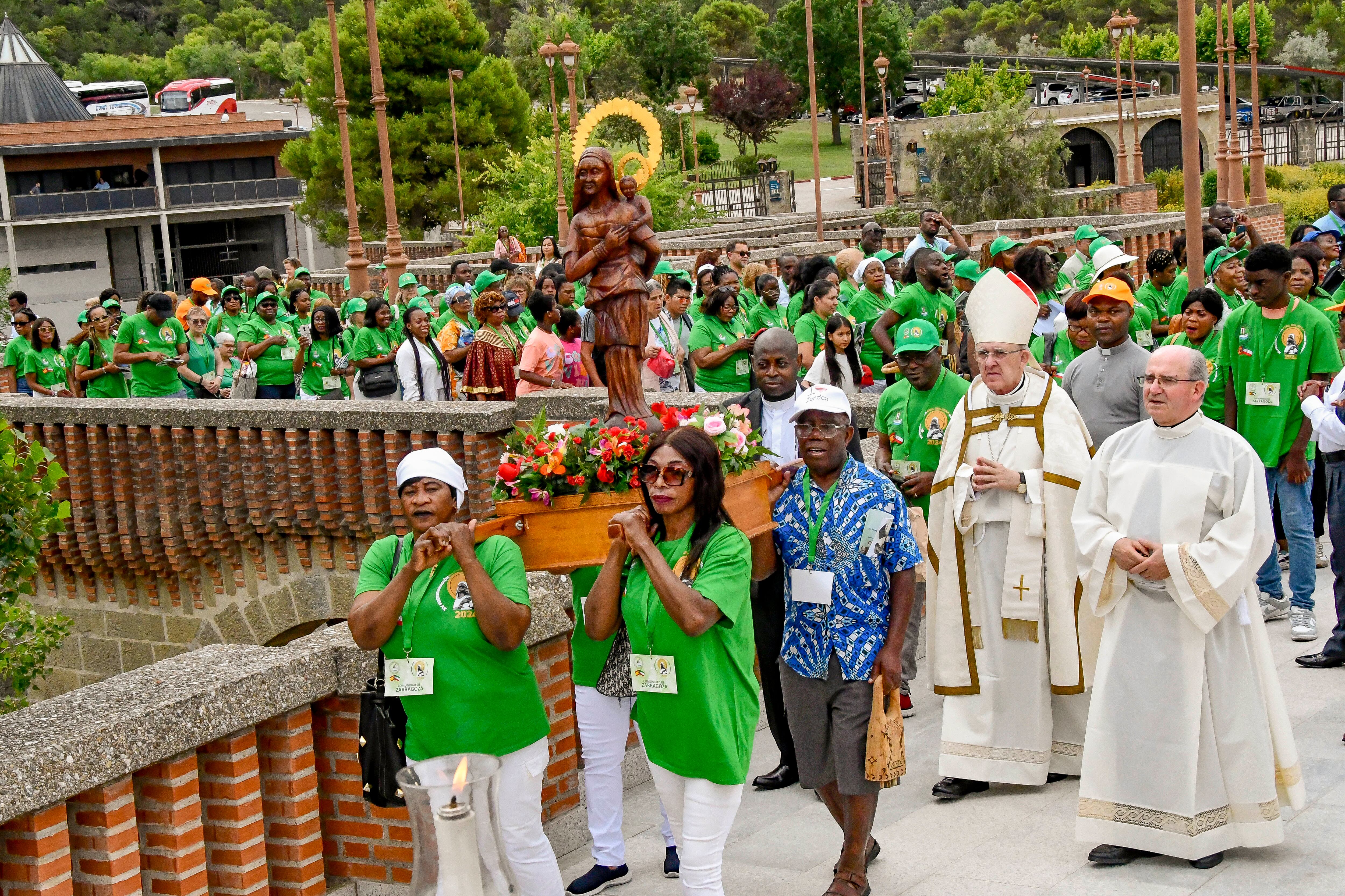 15ª Jornada de familias de Guinea Ecuatorial con la Virgen de Bisila