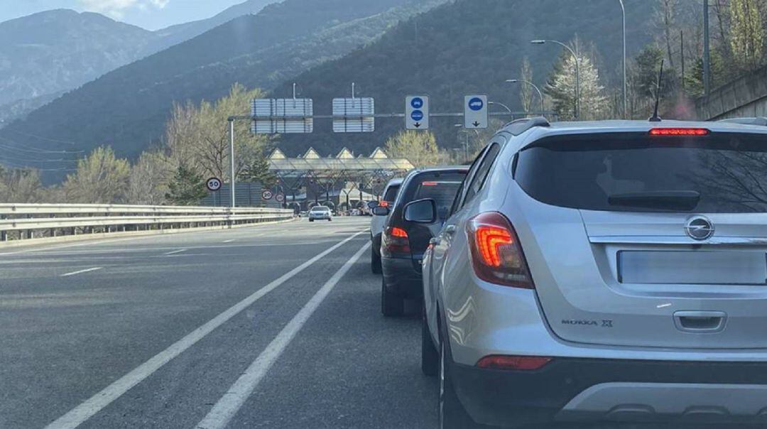 Setmana Santa registra la major entrada de vehicles en pandèmia