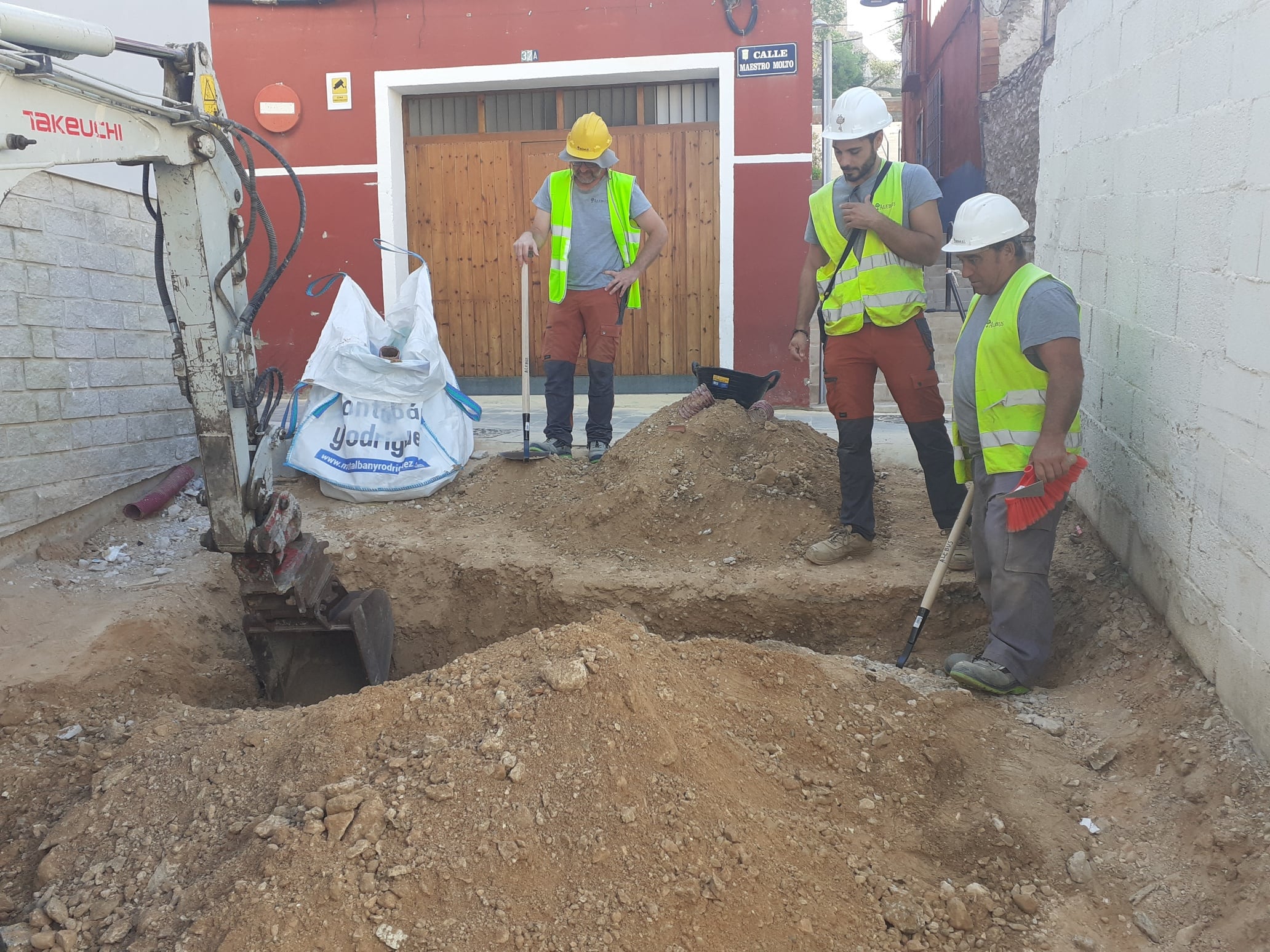 Obras en la muralla