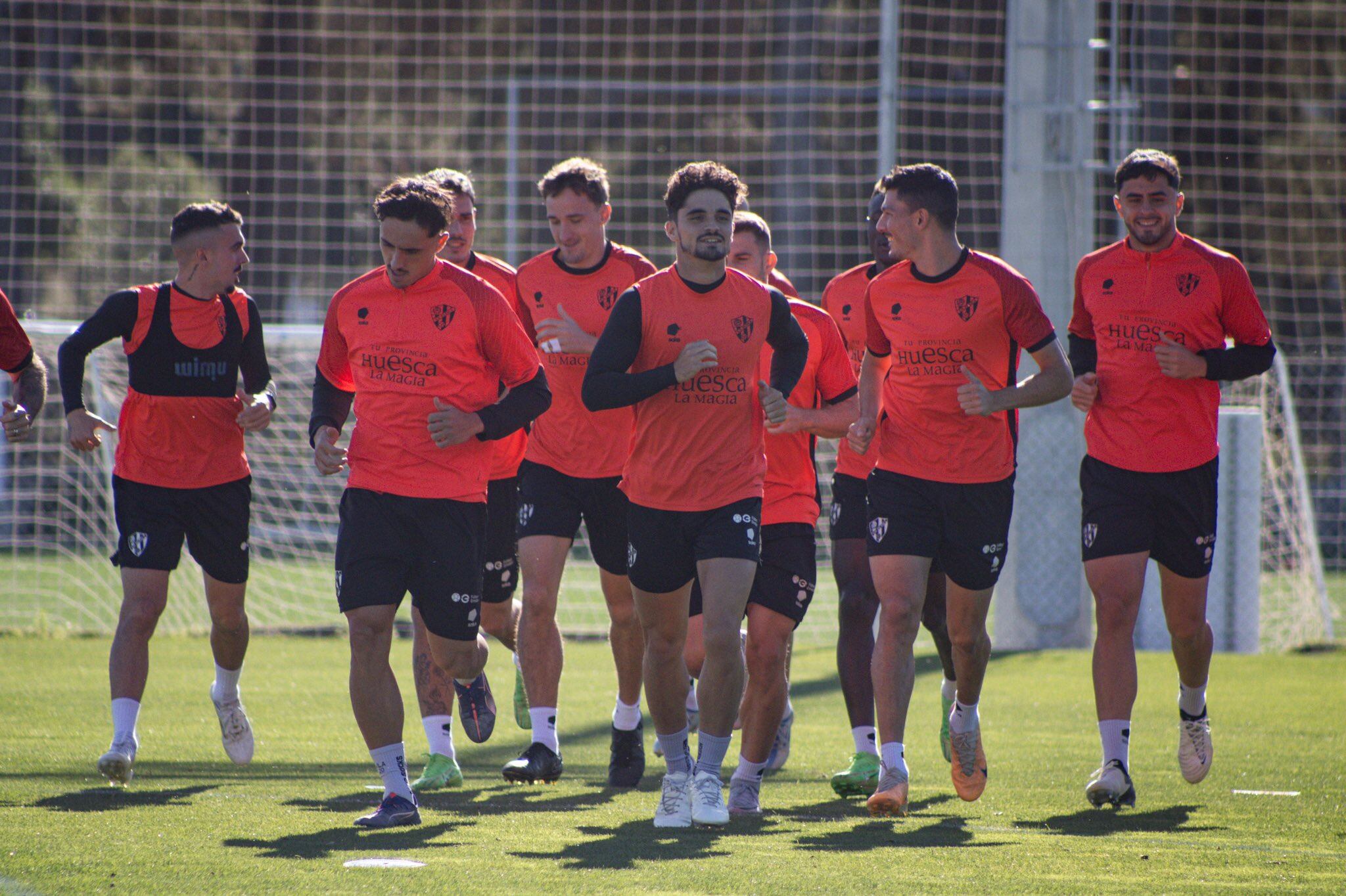 El Huesca regresa este martes a los entrenamientos