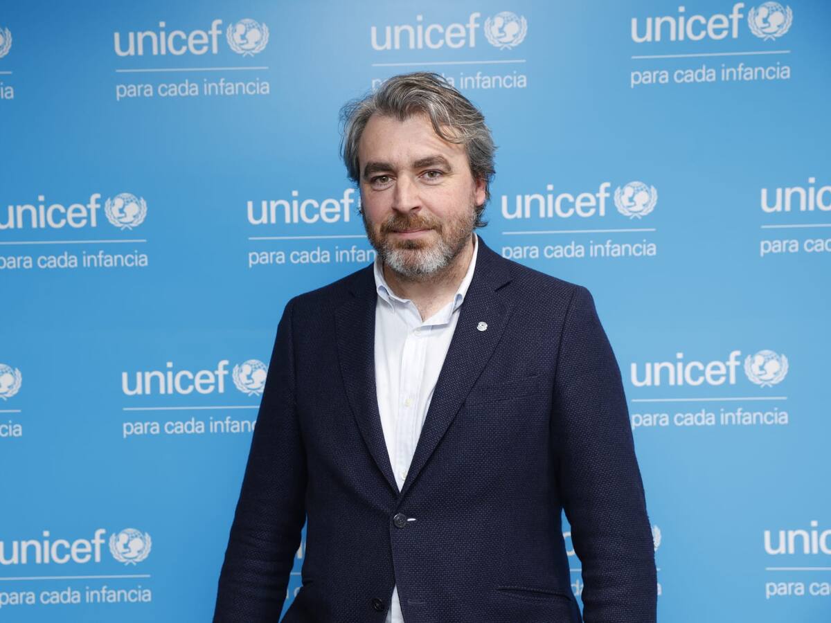 Ignacio Calviño, pte Unicef Asturias, en la SER