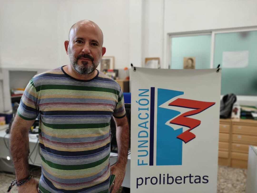 Eduardo García, coordinador de la Fundación Prolibertas en Córdoba