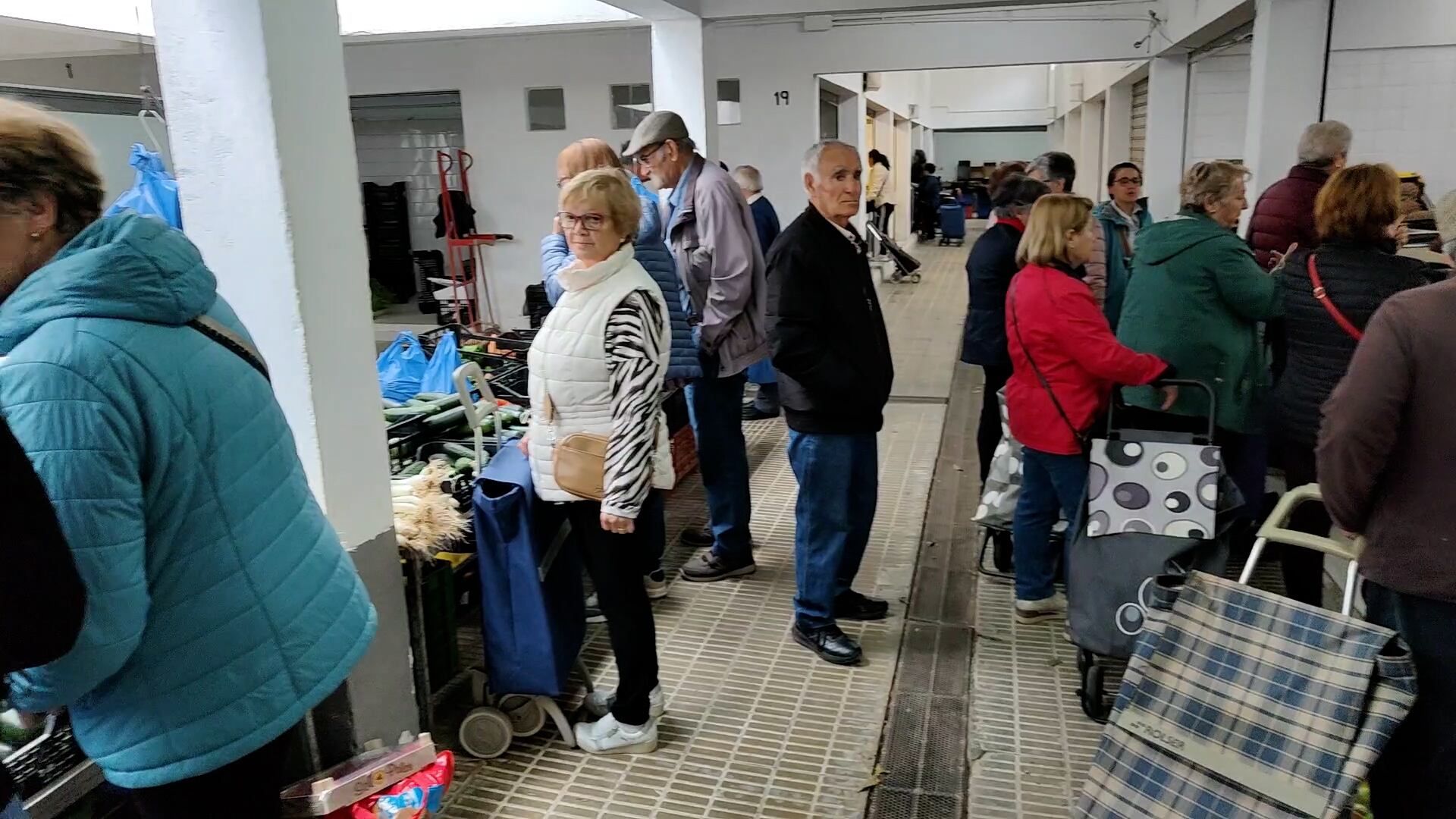 Interior del Mercado Municipal de Belmonte en la actualidad. Fuente: Vestal Etnografía S.L.