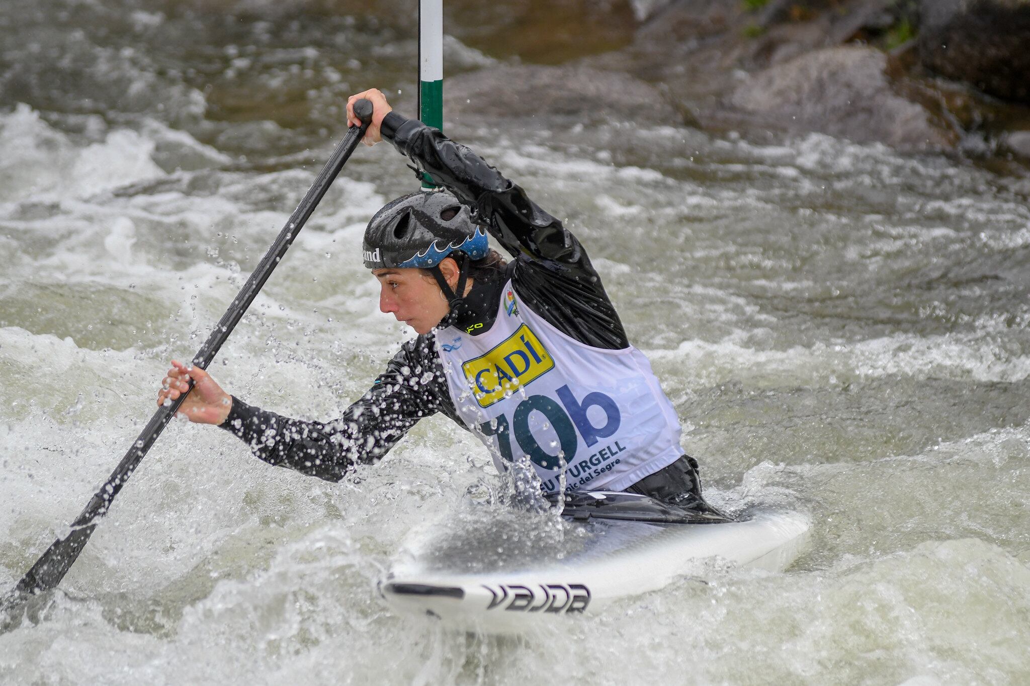 Mònica Doria, durant els selectius nacionals espanyols de finals de març