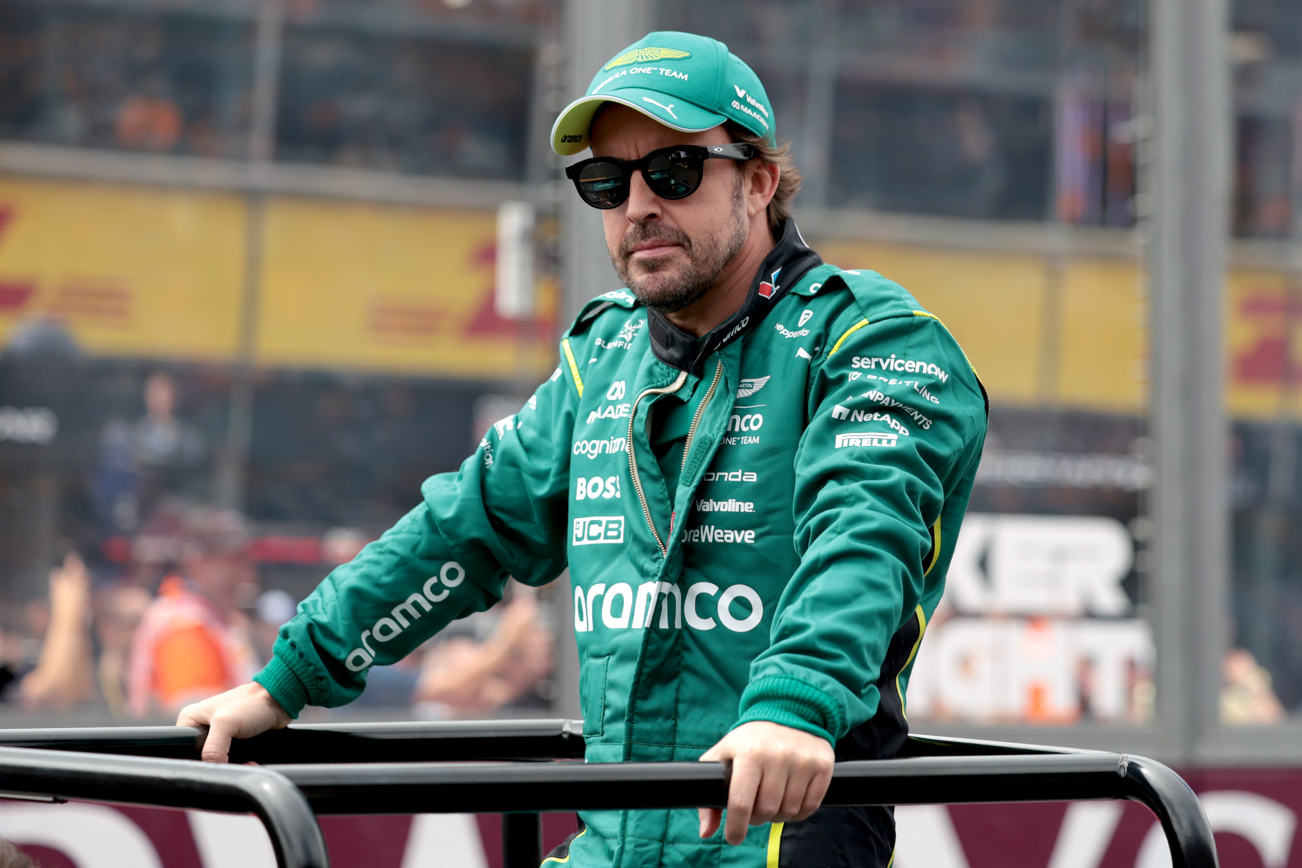 Fernando Alonso en la carrera de Australia de Fórmula 1