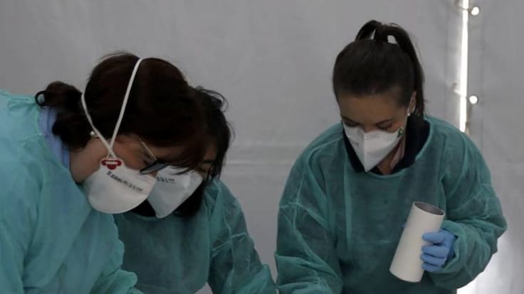 Entrevista a Cristina Gómez, enfermera COVID en EXPOCoruña y en el Centro de Salud de MonteAlto (12/05/2021)