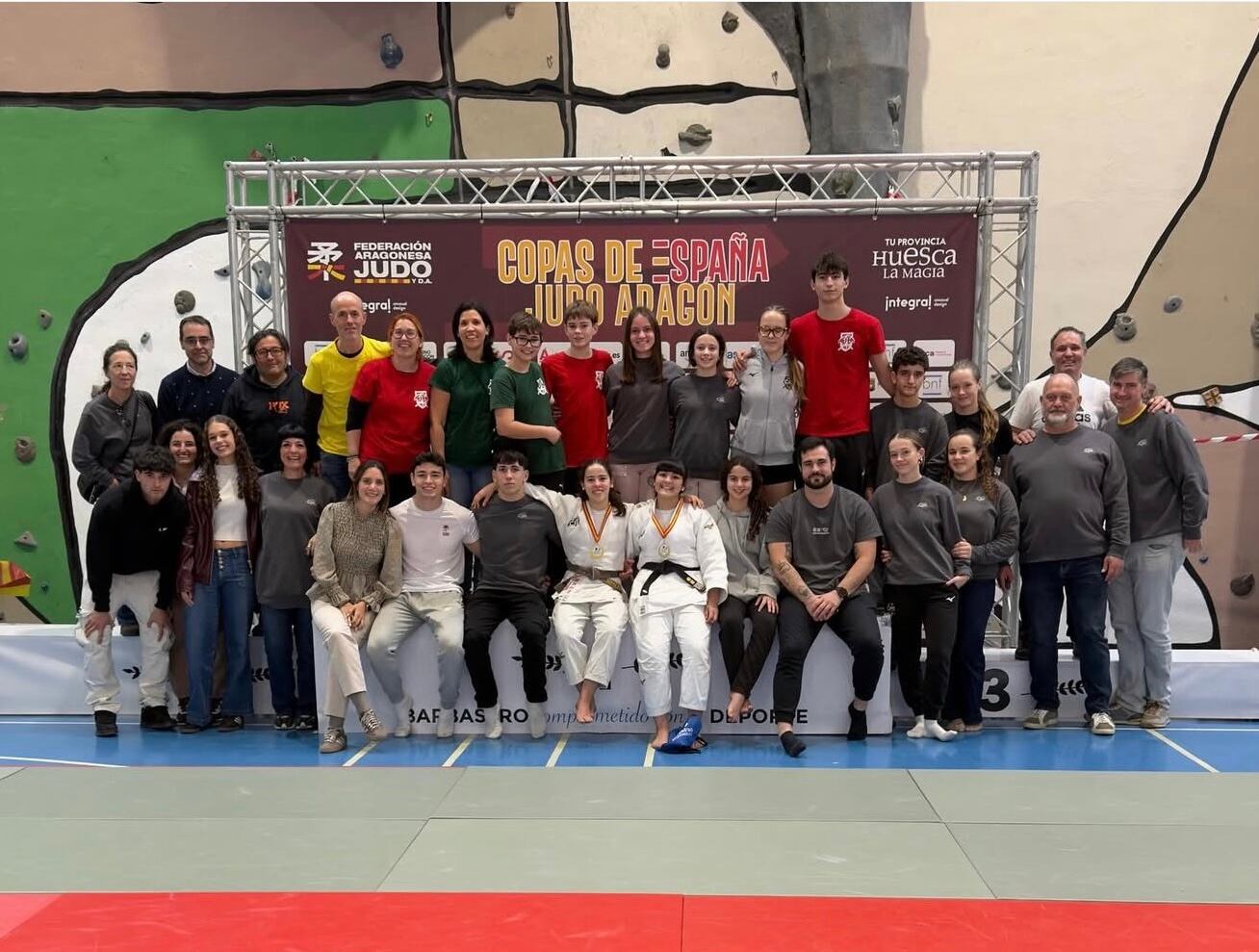 Deportistas Club Judo Huesca