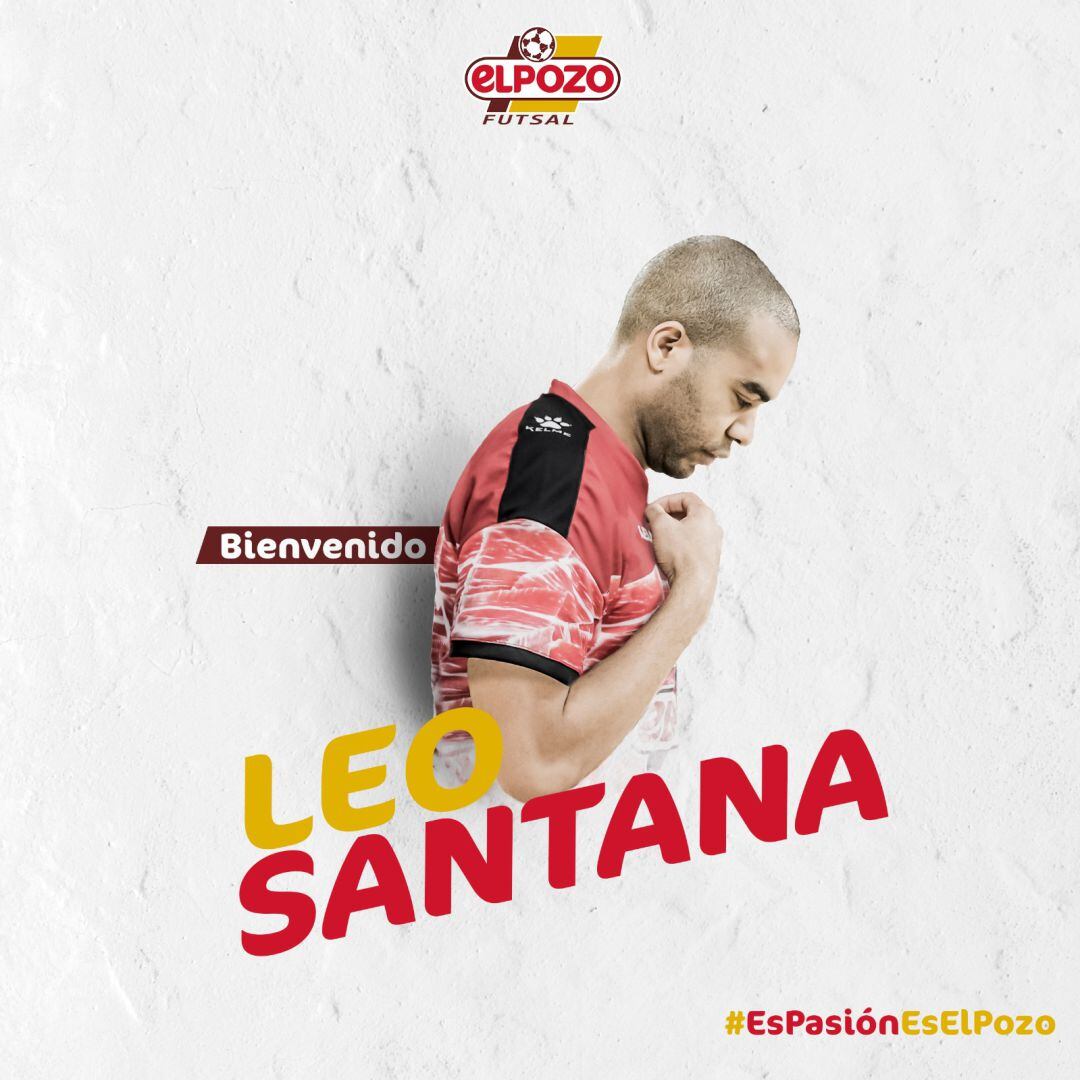 Anuncio del fichaje de Leo Santana