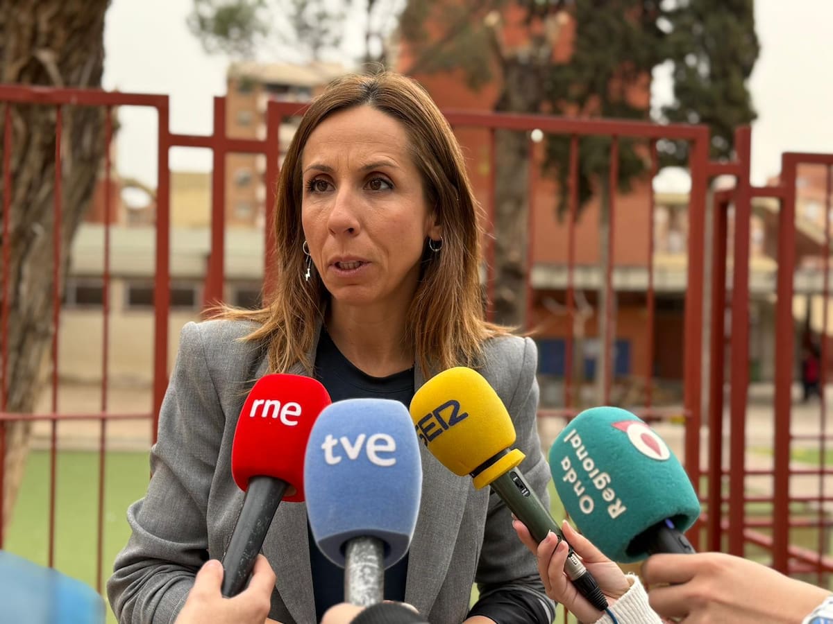 La falta de mantenimiento en el arbolado de los colegios públicos preocupa al PSOE de Murcia