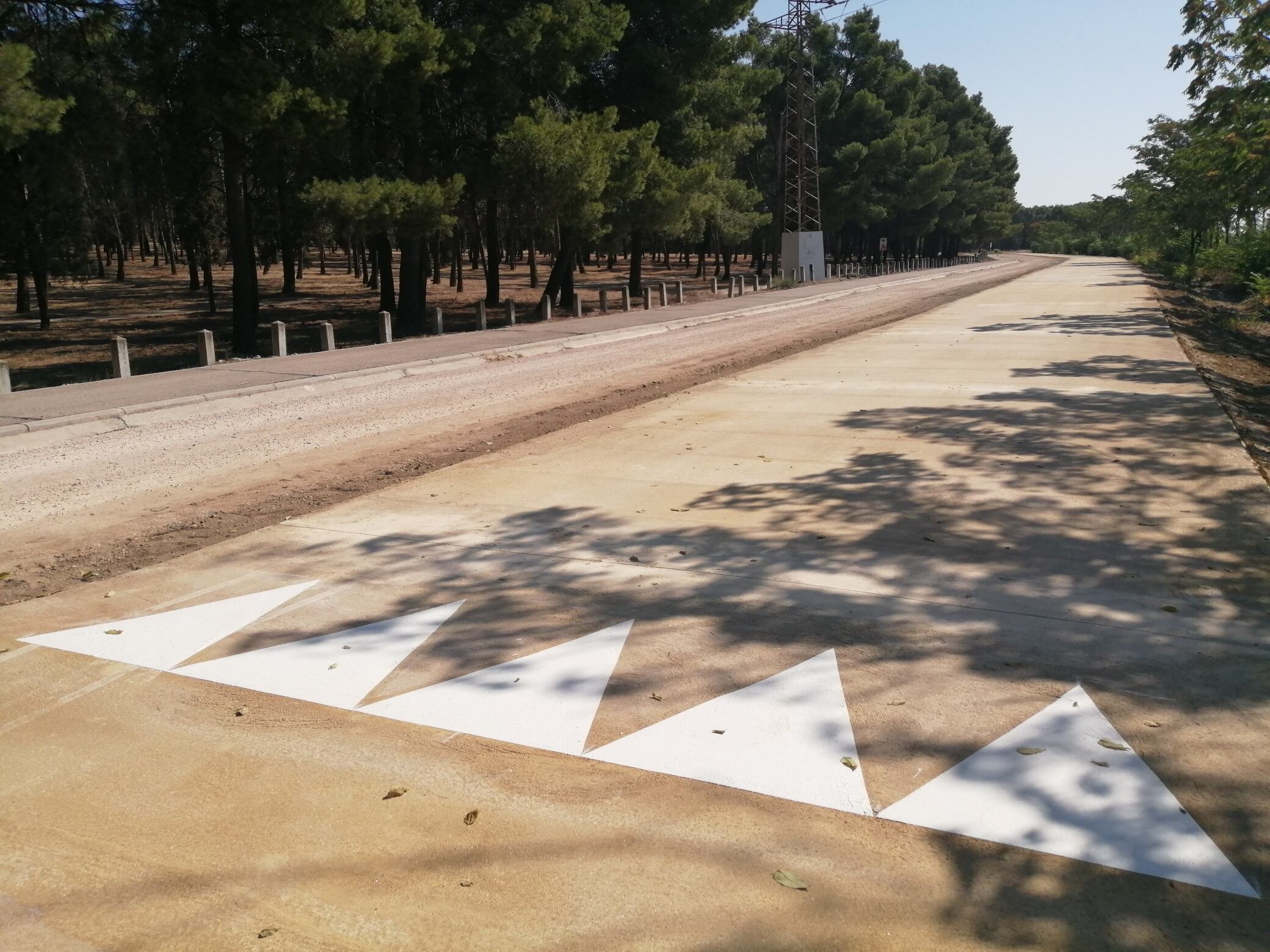 La carretera contaba con graves desperfectos sólo dos años después de las obras