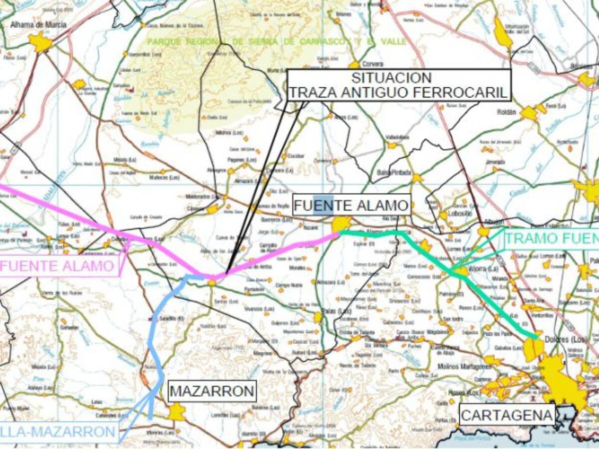 Vías de tren "para andar"