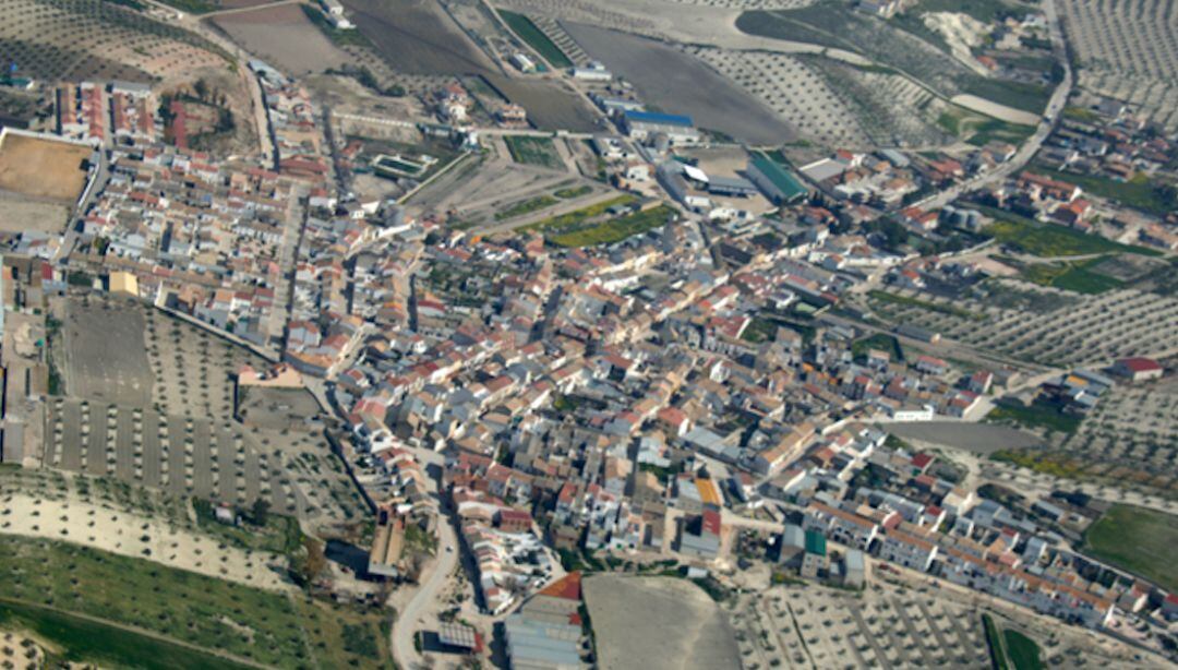 Vista aérea de Fuerte del Rey.