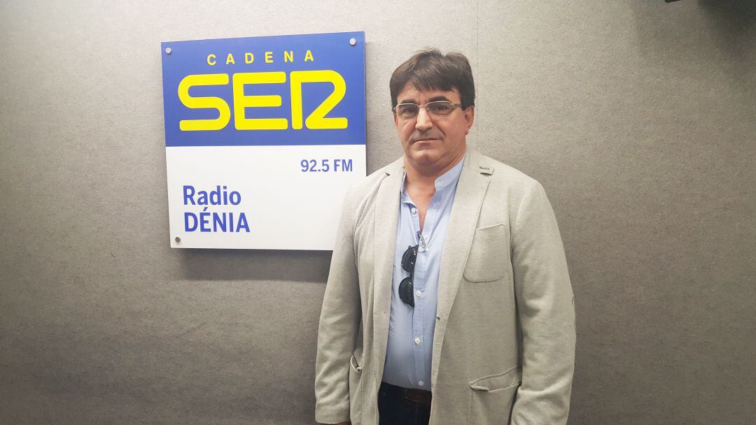 El presidente en funciones del CD Dénia, Juan Benavente.