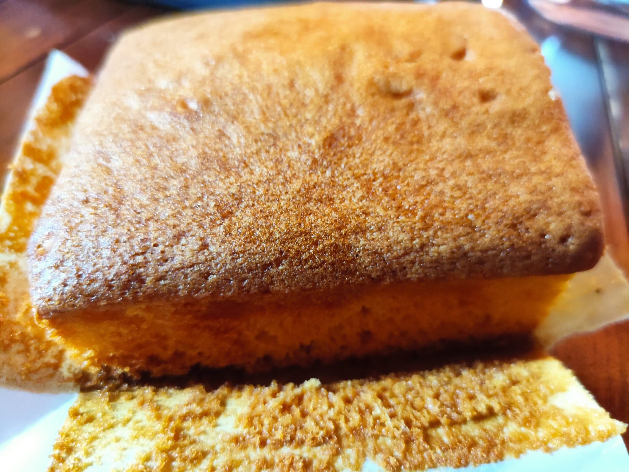 Imagen de archivo de un sobao.