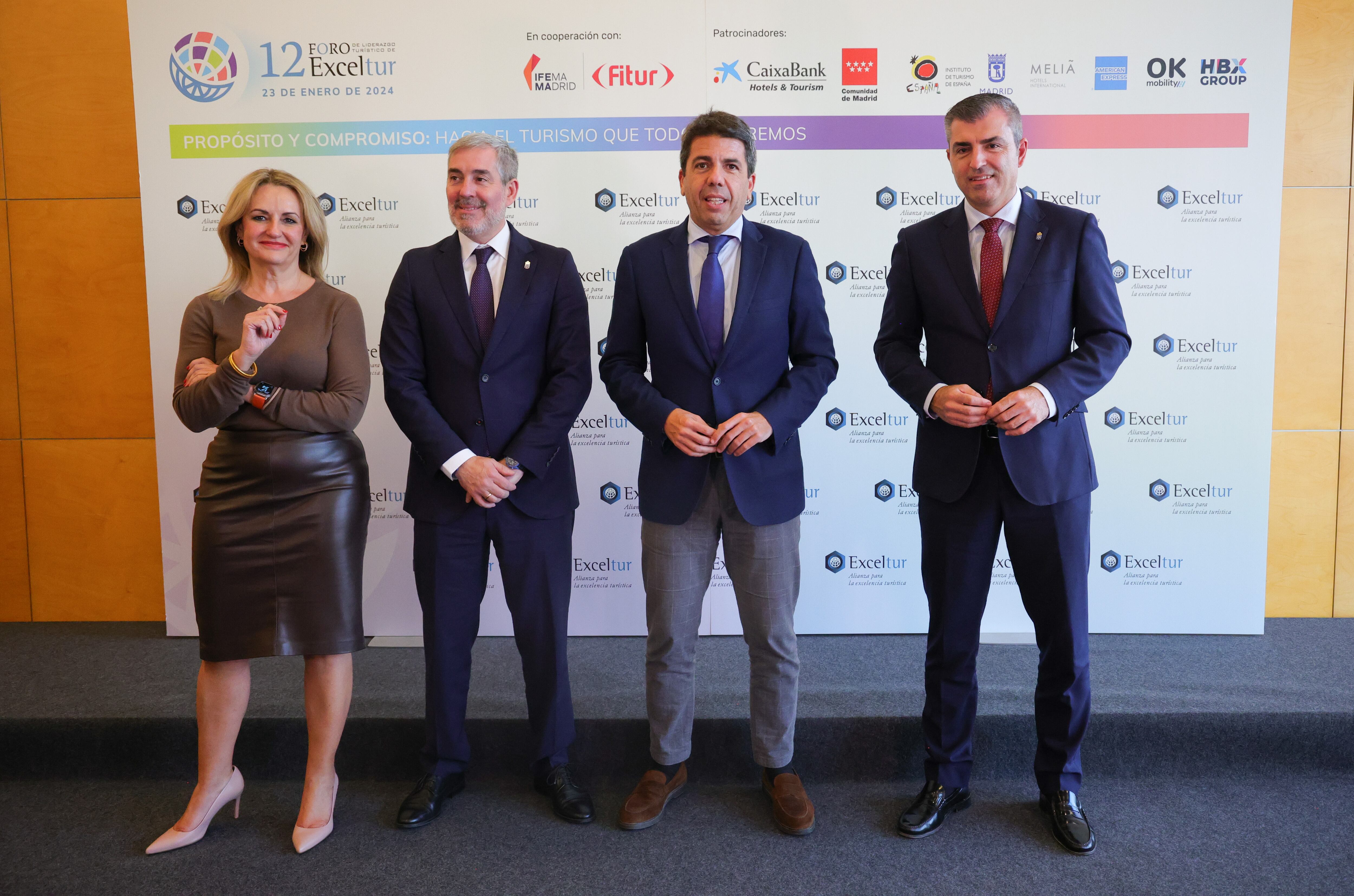 Carlos Mazón en un acto en Fitur 2024