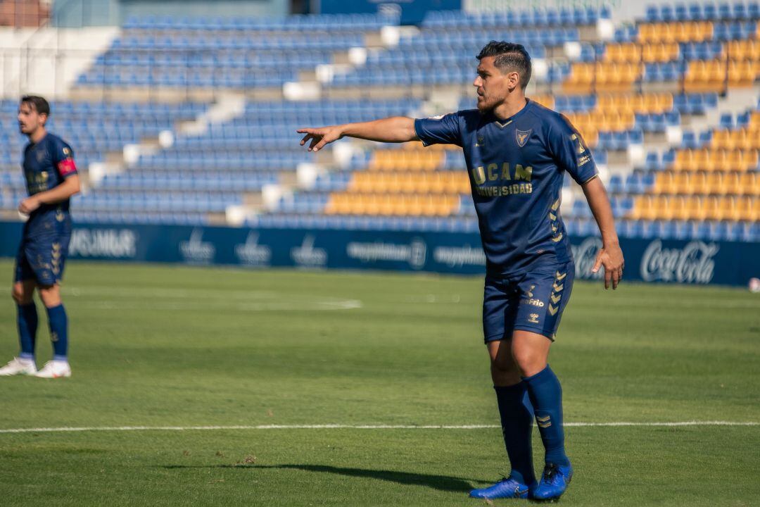 Imagen del partido entre el UCAM Murcia y el Linares