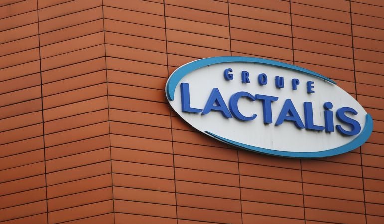 Logo de la empresa Lactalis.