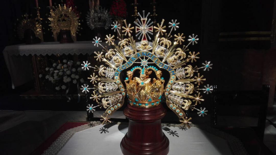 Presentada la corona de la Virgen de los Ángeles de los Negritos para la coronación del 18 de mayo