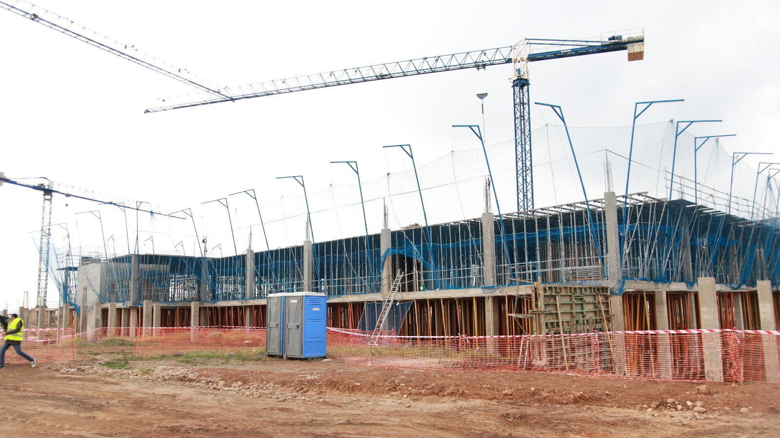 Obras de la primera fase del hospital Don Benito-Villanueva