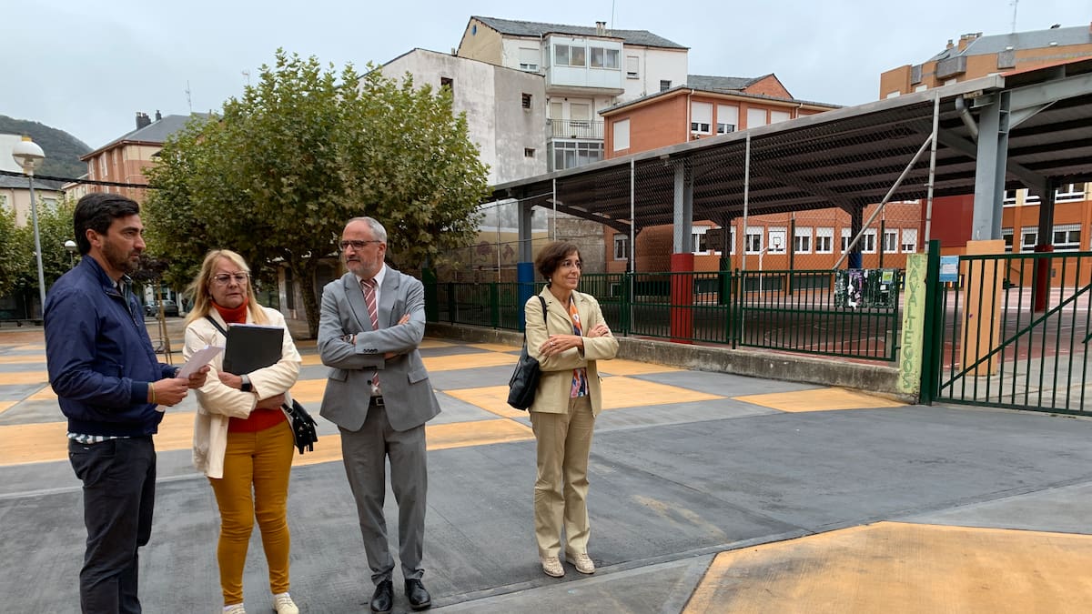 Acceso "seguro" para los alumnos del colegio Navaliegos