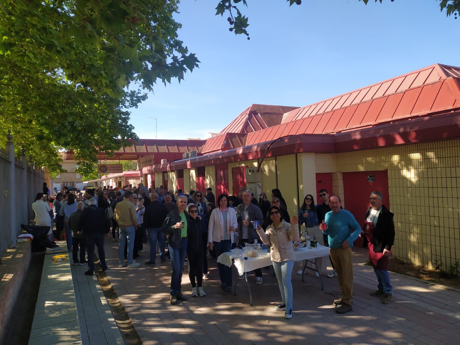 Fin de fiesta de la AA.VV Mercado y La Constancia