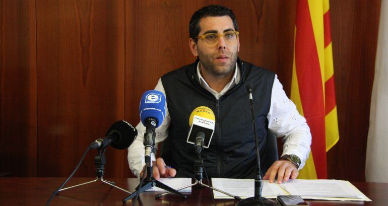 L'alcalde de Llançà, Guillem Cusí.