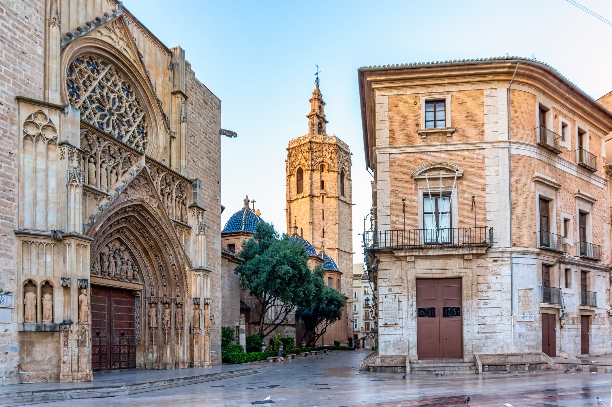 Plaza de la Virgen en València