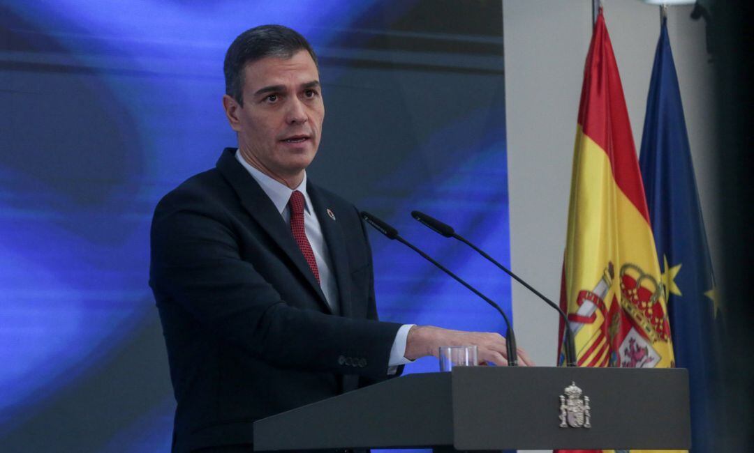 El presidente del Gobierno, Pedro Sánchez.