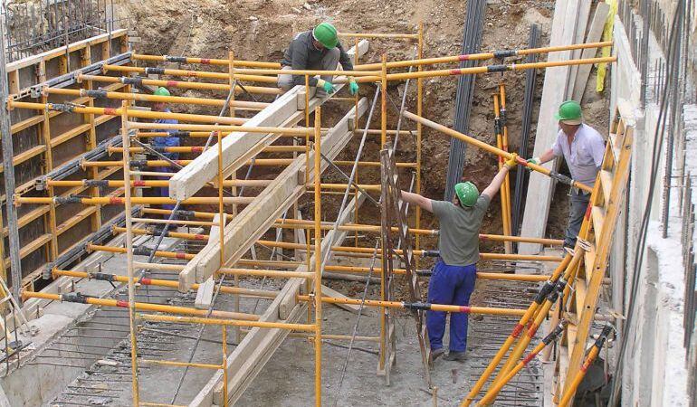 Obreros de la construcción