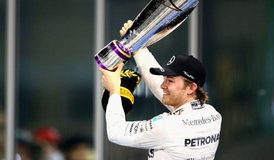 Rosberg gana en Abu Dhabi