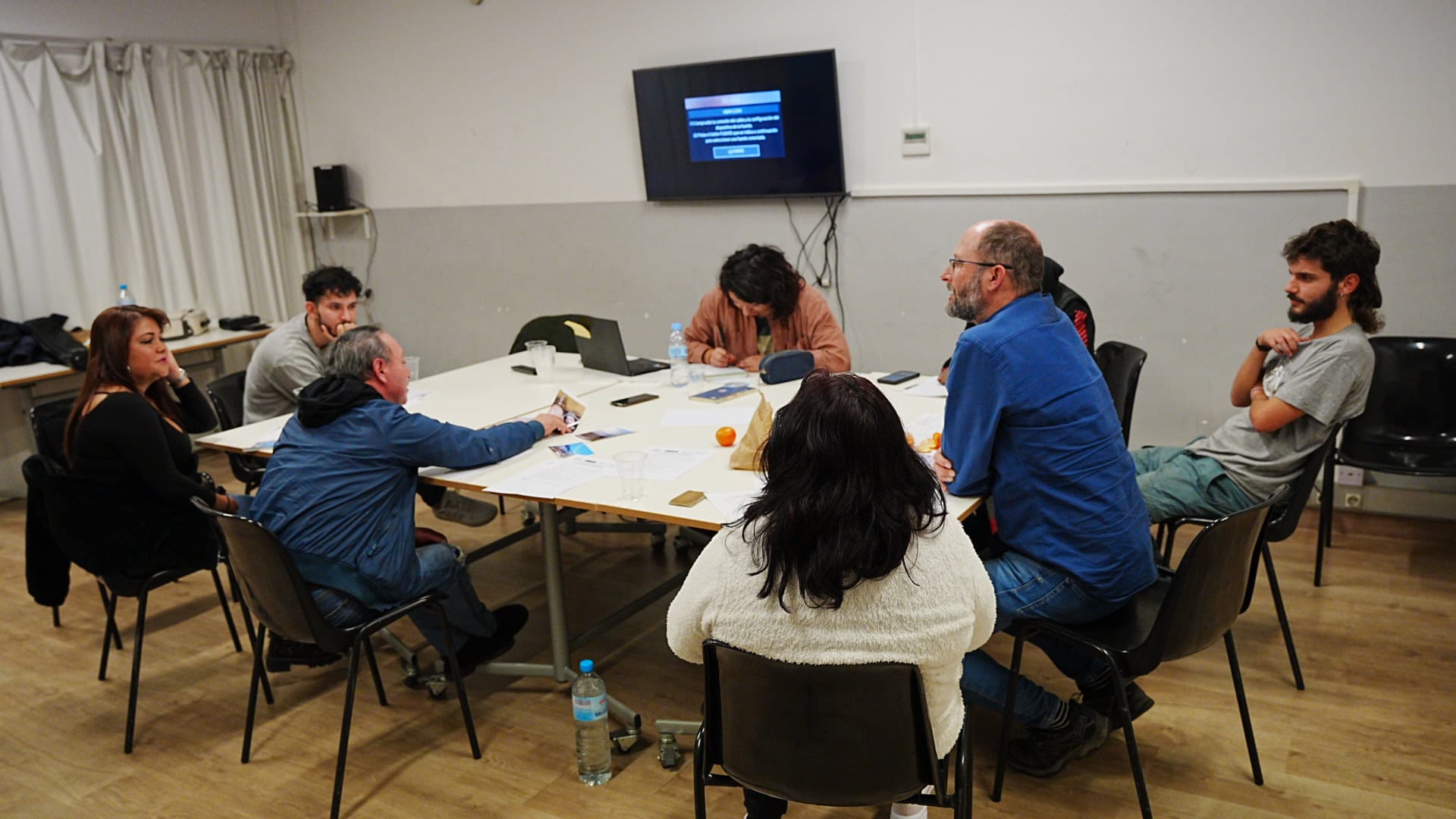 Reunión del proyecto Fotovoz en Barcelona