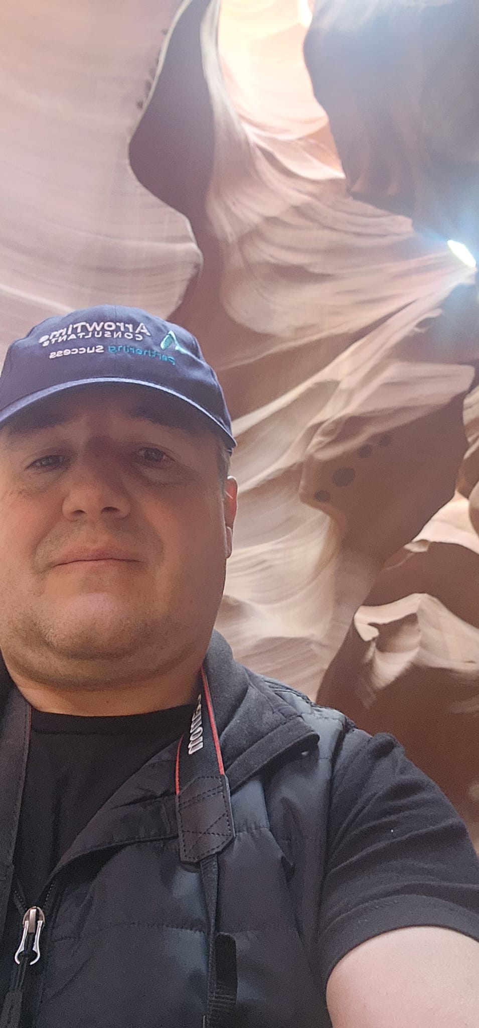 Eduardo haciendo turismo por Estados Unidos