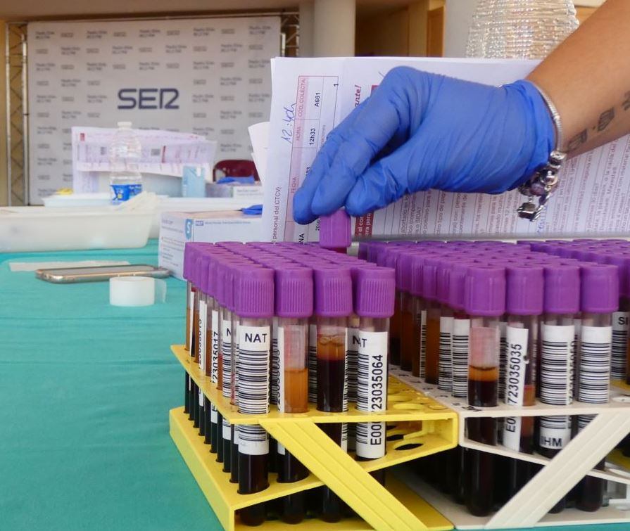 Donación de sangre organizado por Radio Elda Cadena SER