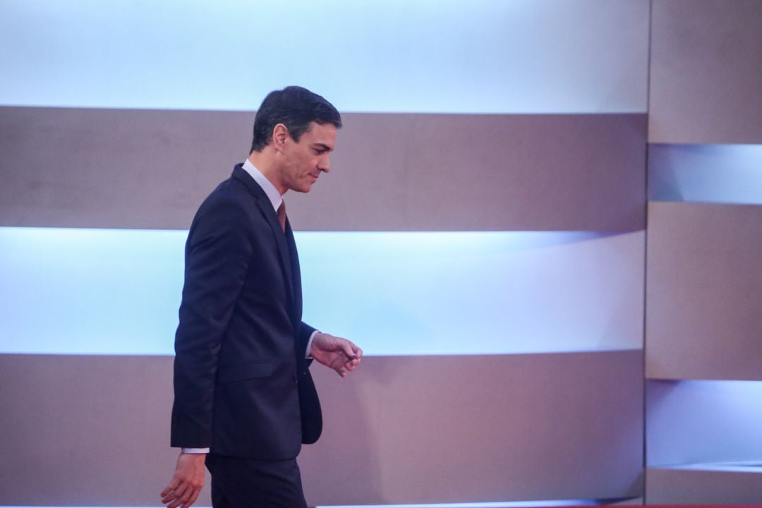 El presidente del Gobierno, Pedro Sánchez