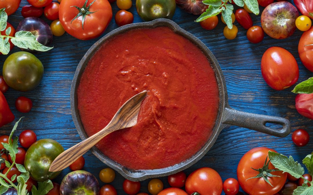 Alberto Chicote comparte su receta sobre el tomate frito.