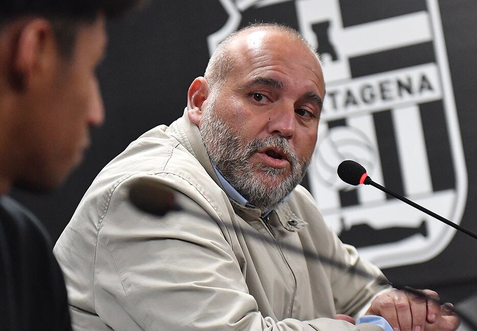 Manolo Sánchez Breis durante la presentación de Ureña