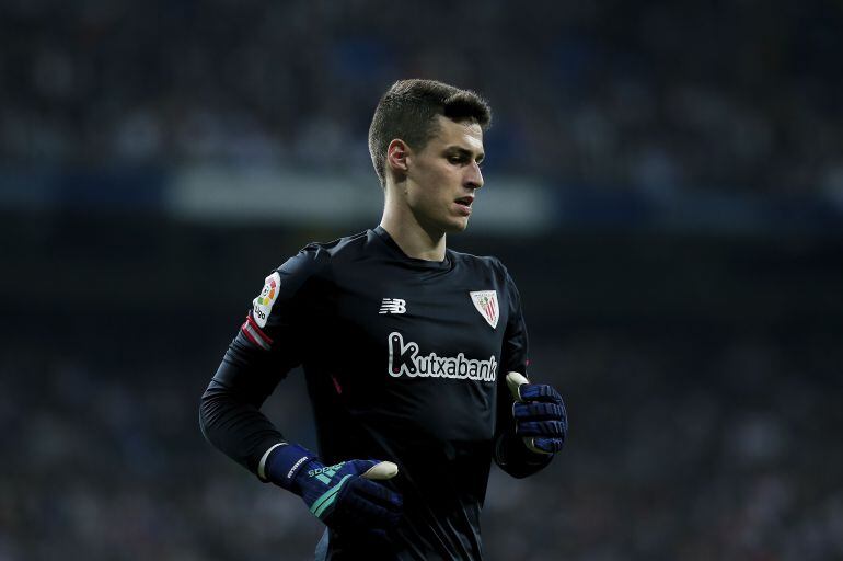 Kepa Arrizabalaga con el Athletic