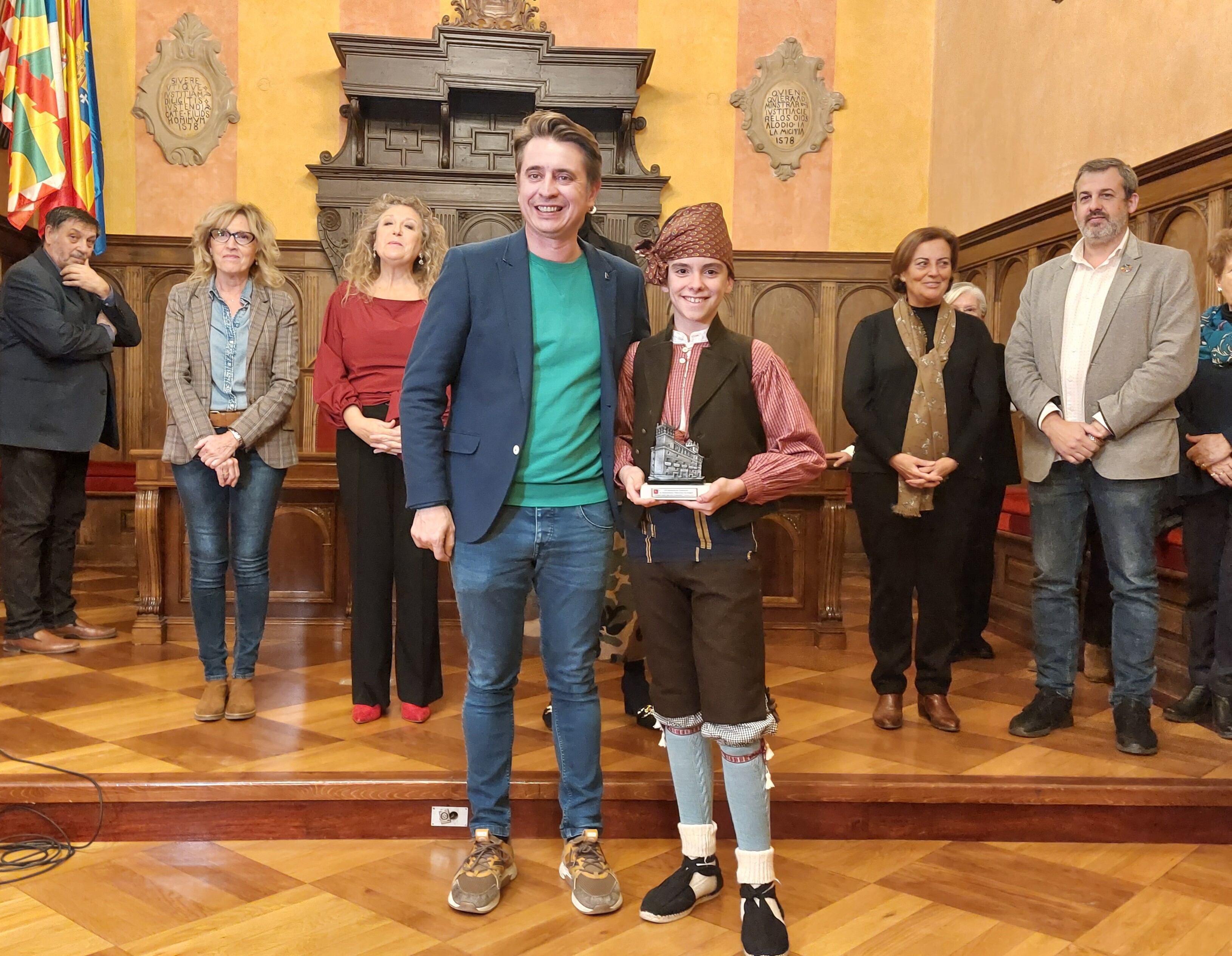 Premio niño mejor ataviado: Lorién Bercero Egea