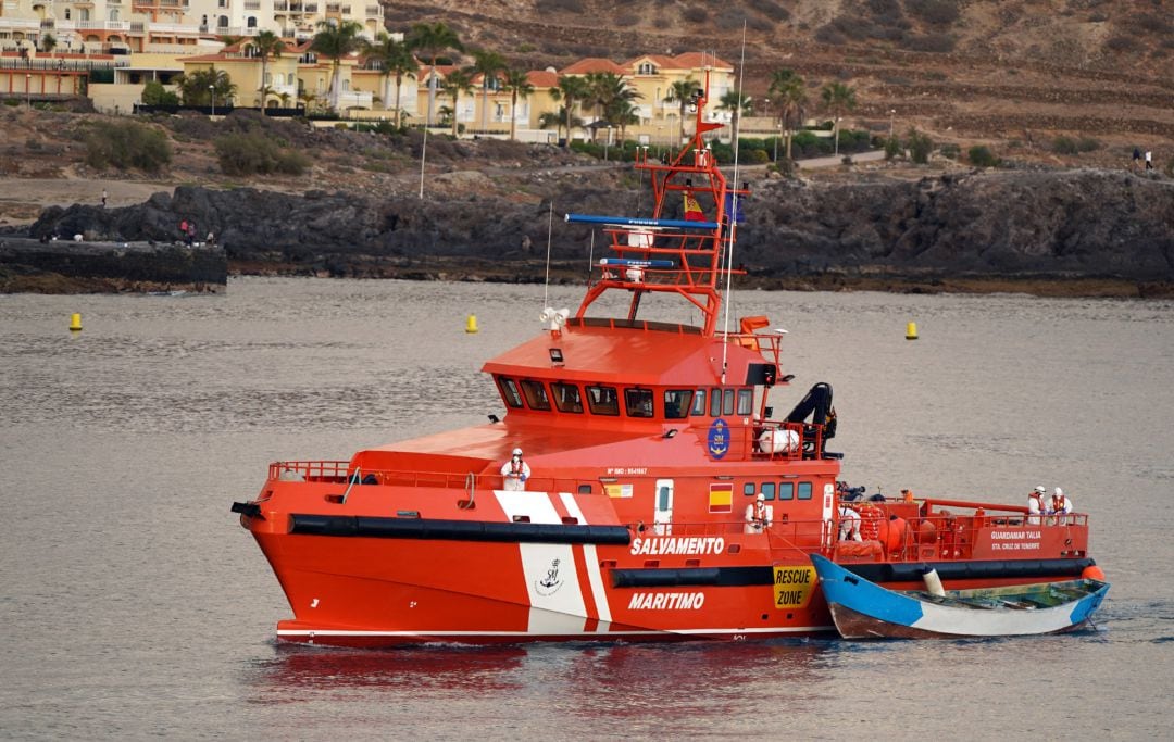 Archivo - Un barco de Salvamento Marítimo