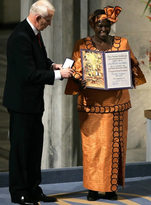 Wangari Maathai, que recibió el premio Nobel de la Paz en 2004, ha fallecido en Nairobi a causa de un cáncer